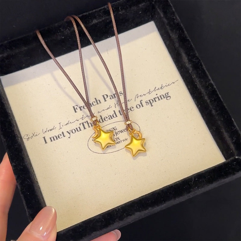 14K Gold Magic Star Necklace
