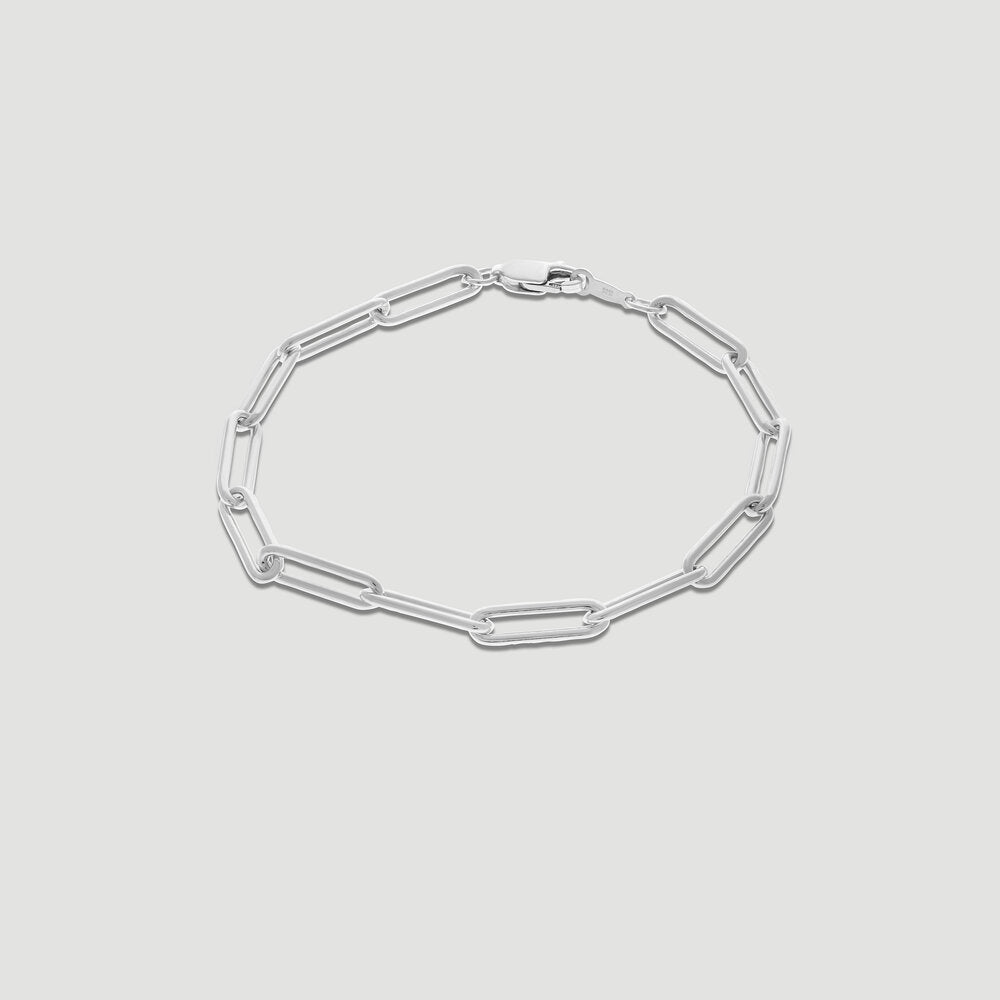 chunky paperclip bracelet