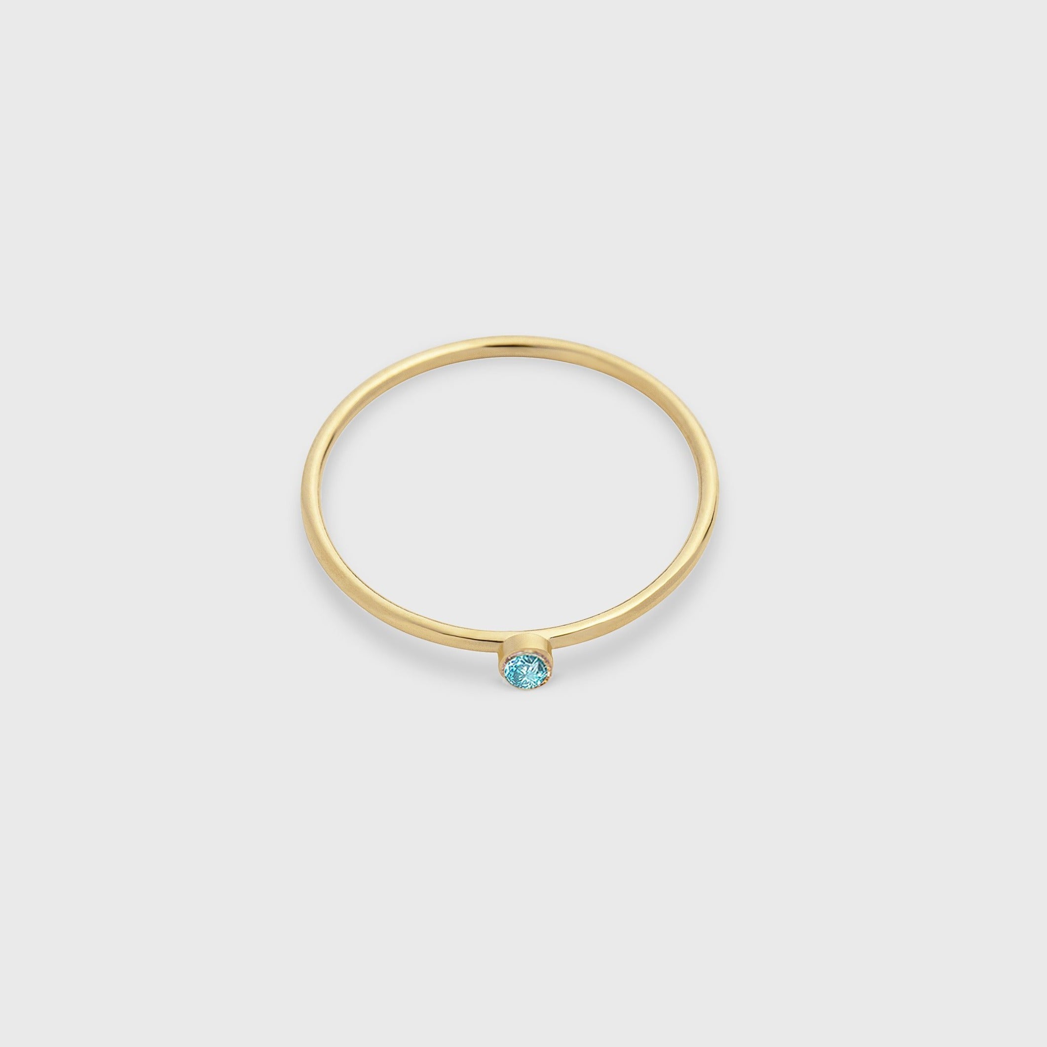 14k birthstone ring (all 12 months)