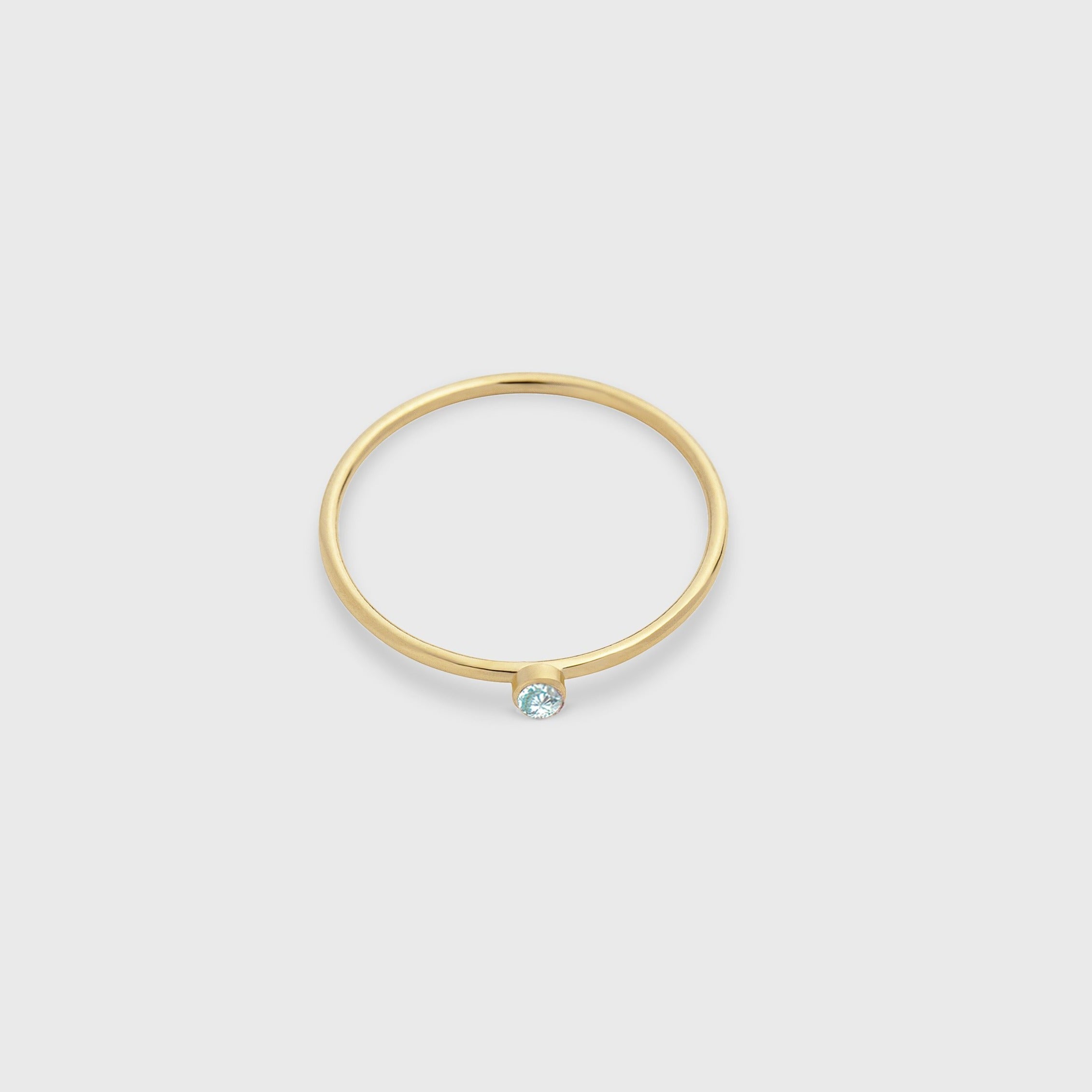 14k birthstone ring (all 12 months)