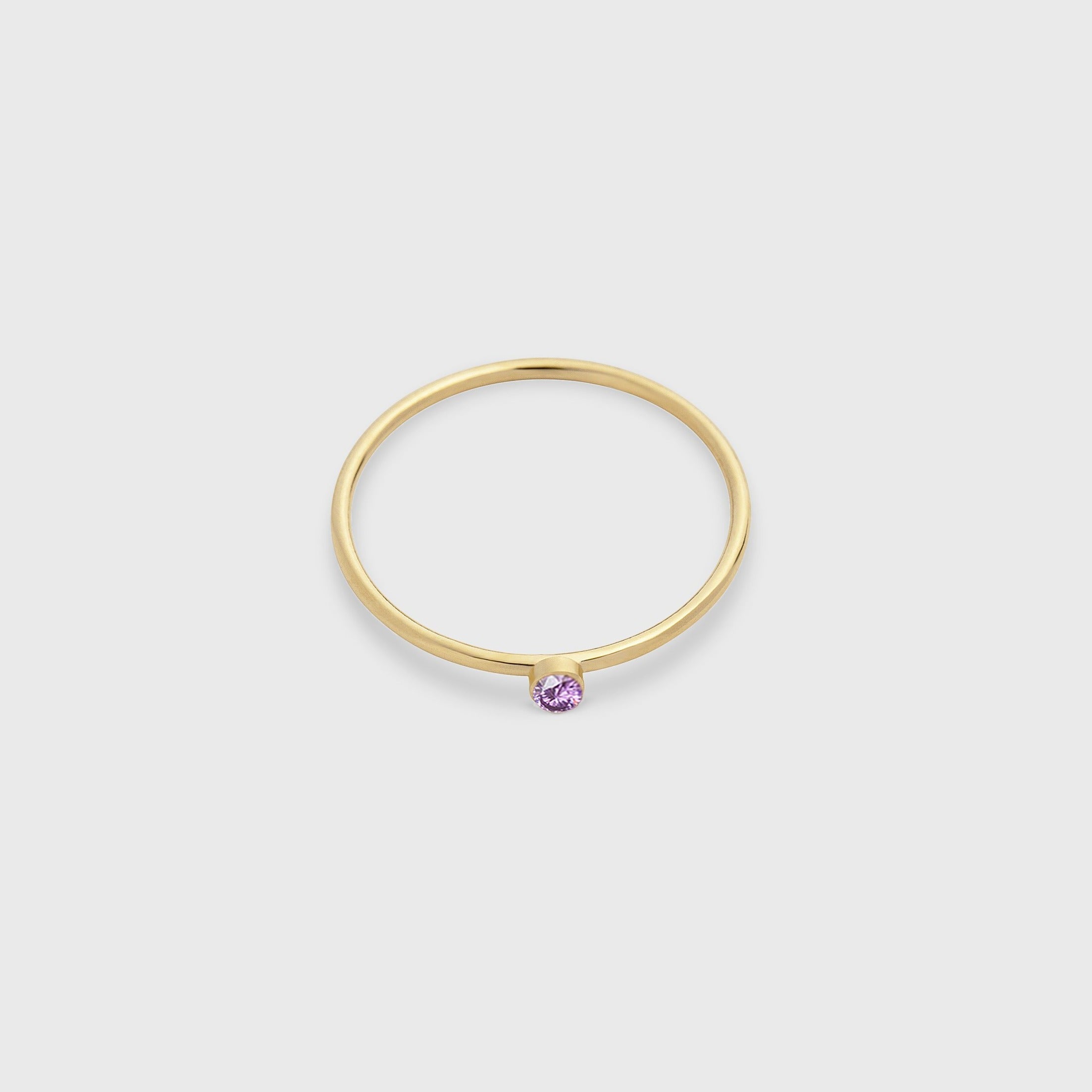 14k birthstone ring (all 12 months)