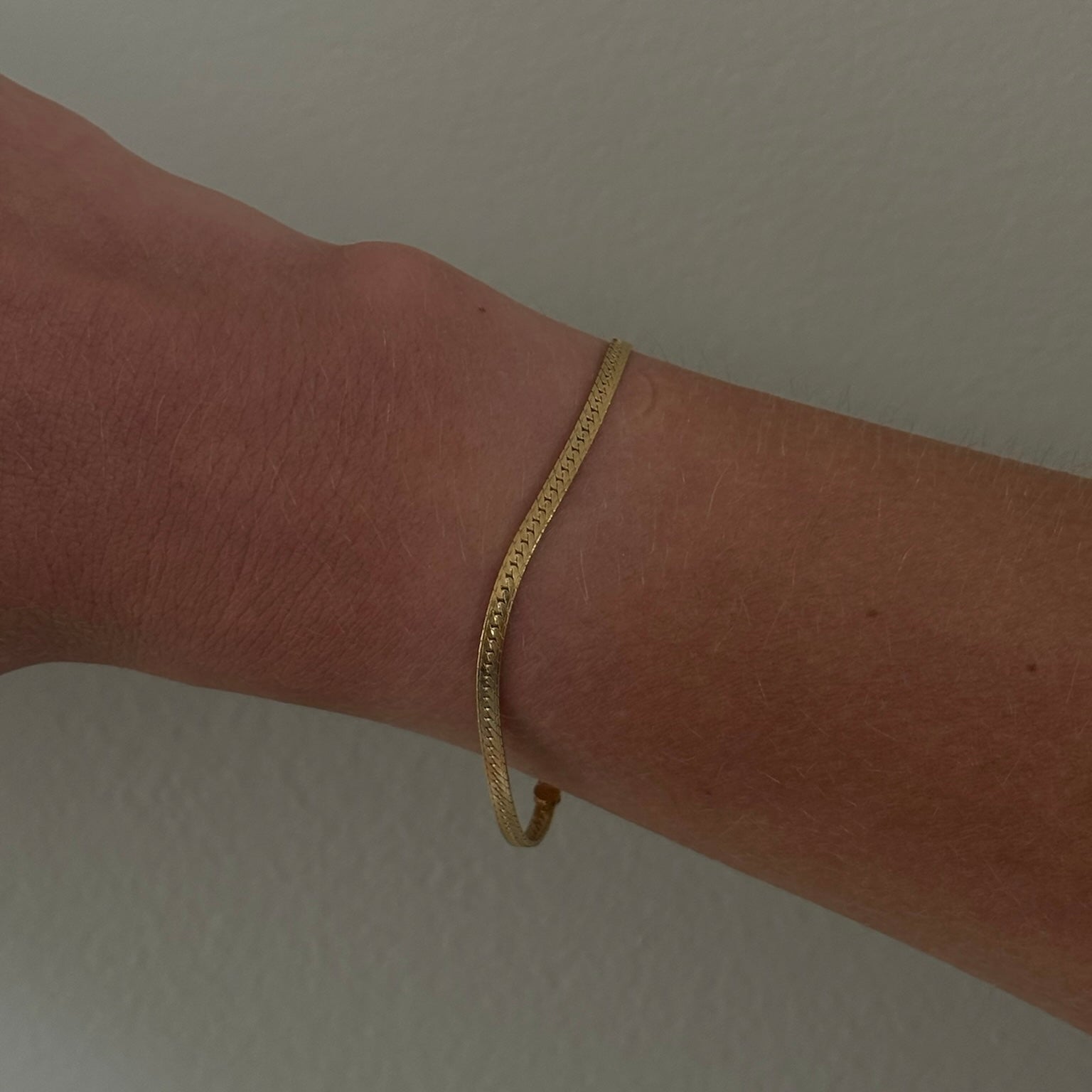 mary herringbone bracelet