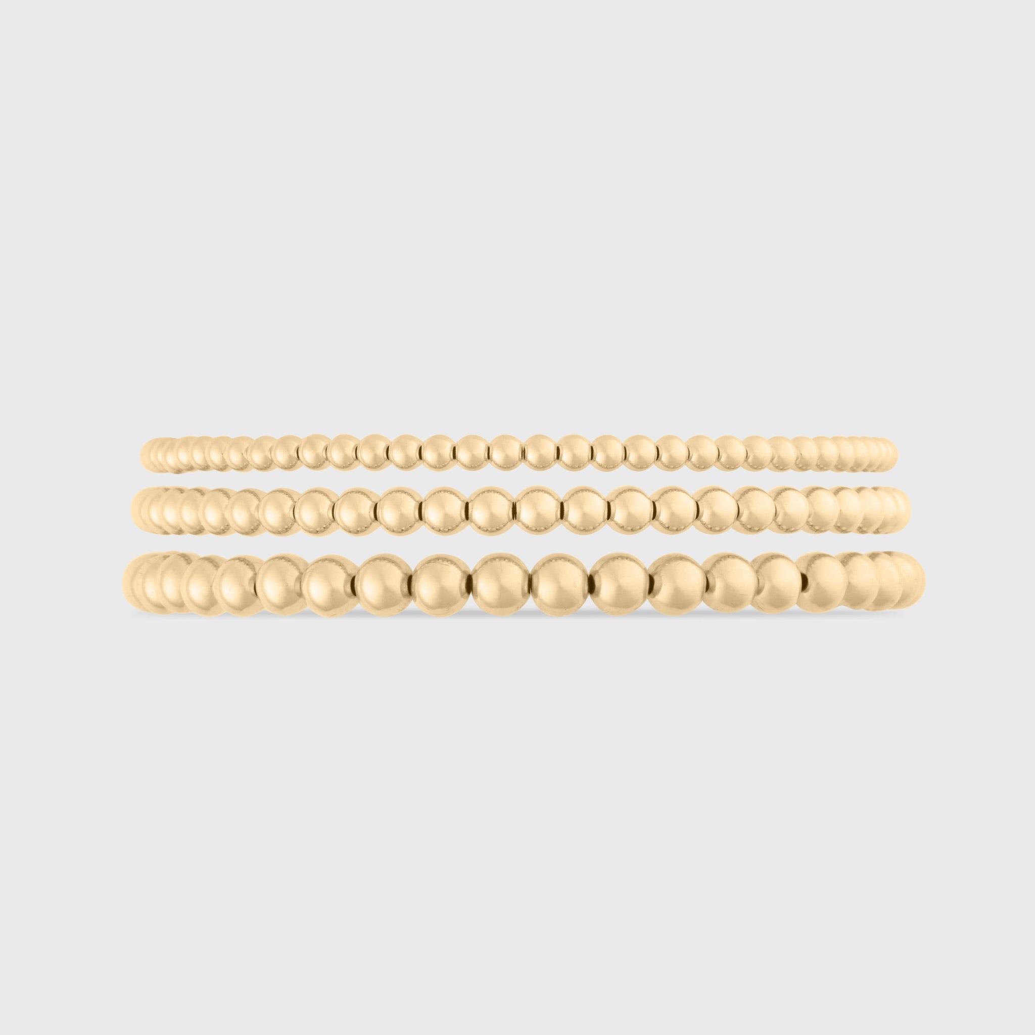juno bracelet triple stack (3+4+5mm)