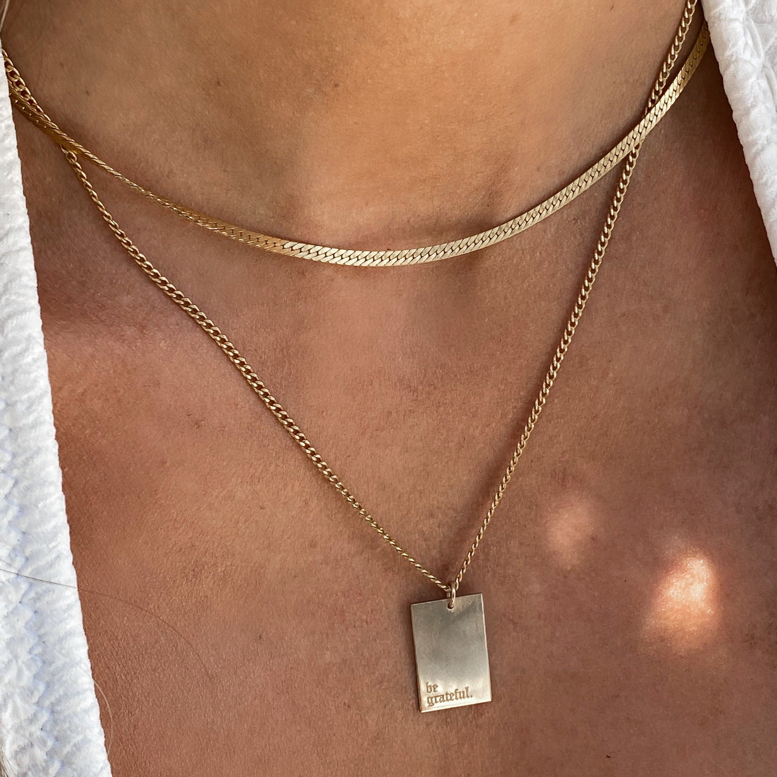 be grateful necklace