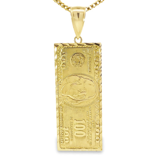 10K Gold Benjamin Franklin Charm