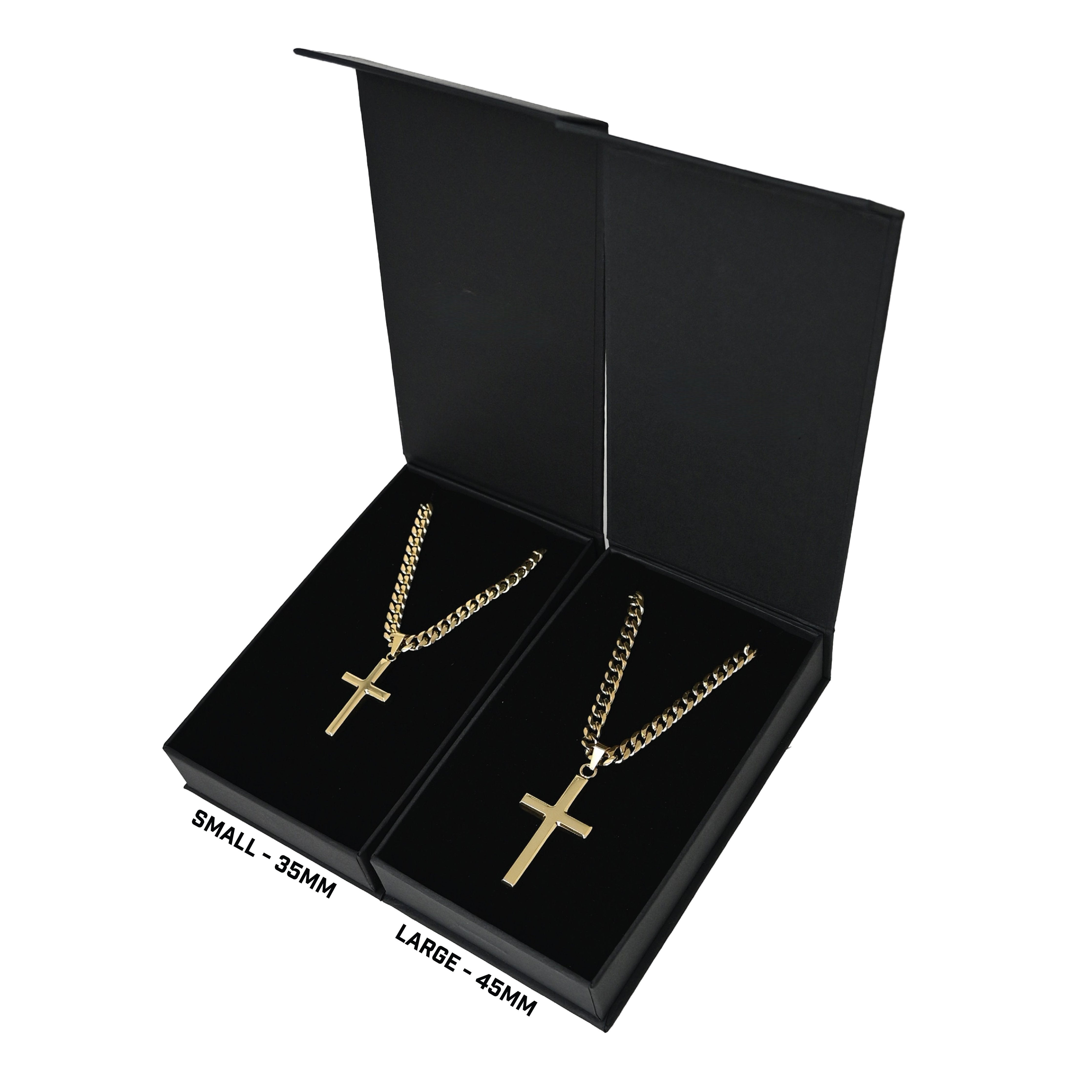 14K Gold Pro Cross Pendant