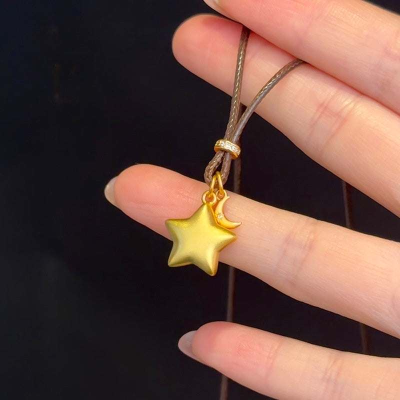 14K Gold Magic Star  Necklace