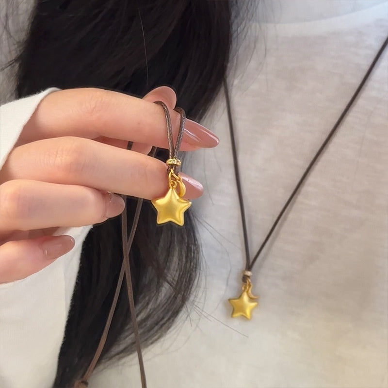 14K Gold Magic Star  Necklace