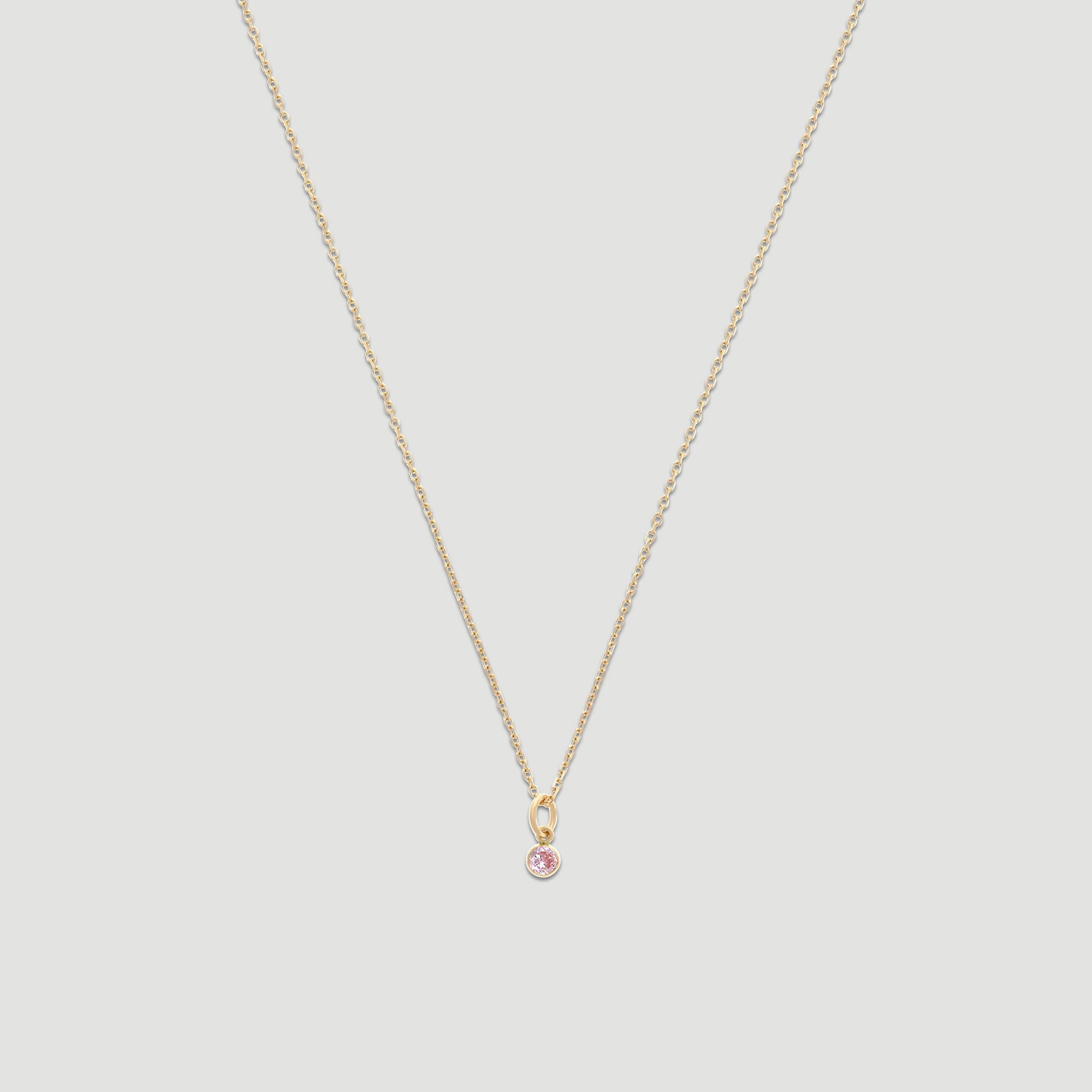 14k birthstone necklace (all 12 months)