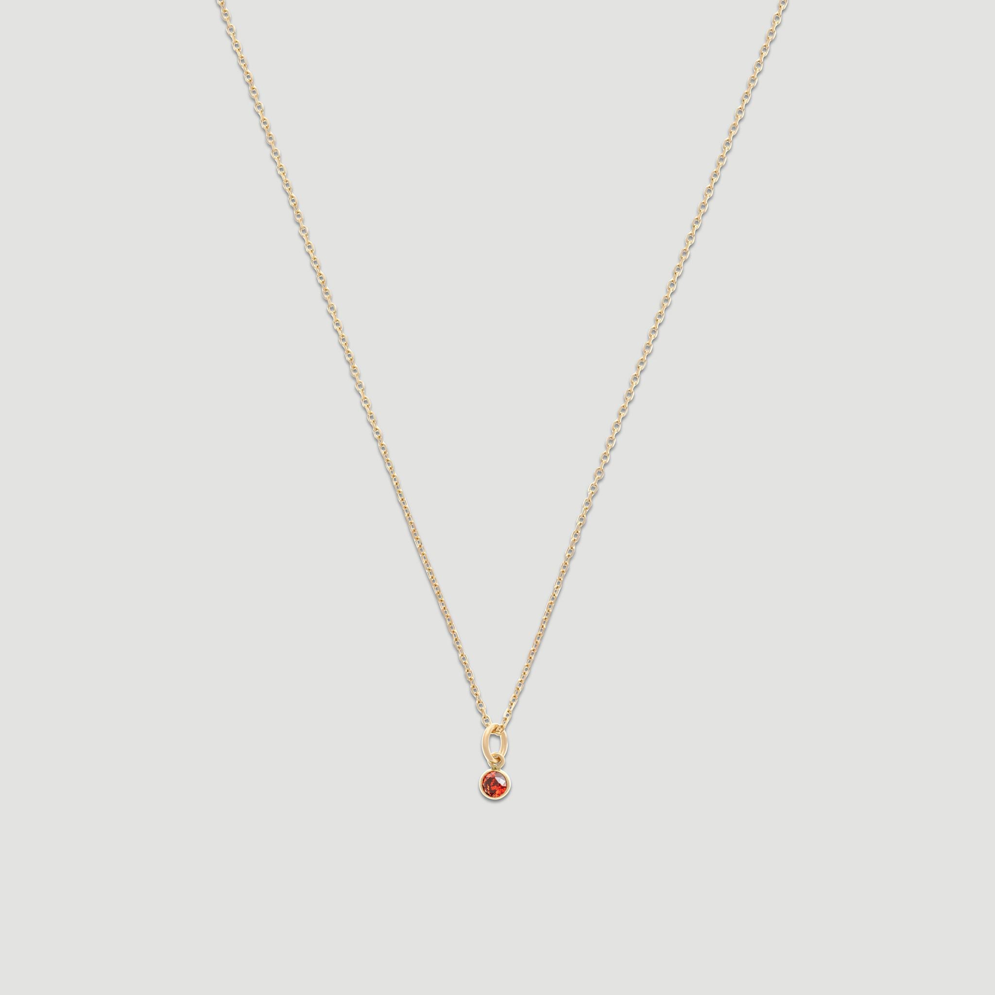 14k birthstone necklace (all 12 months)