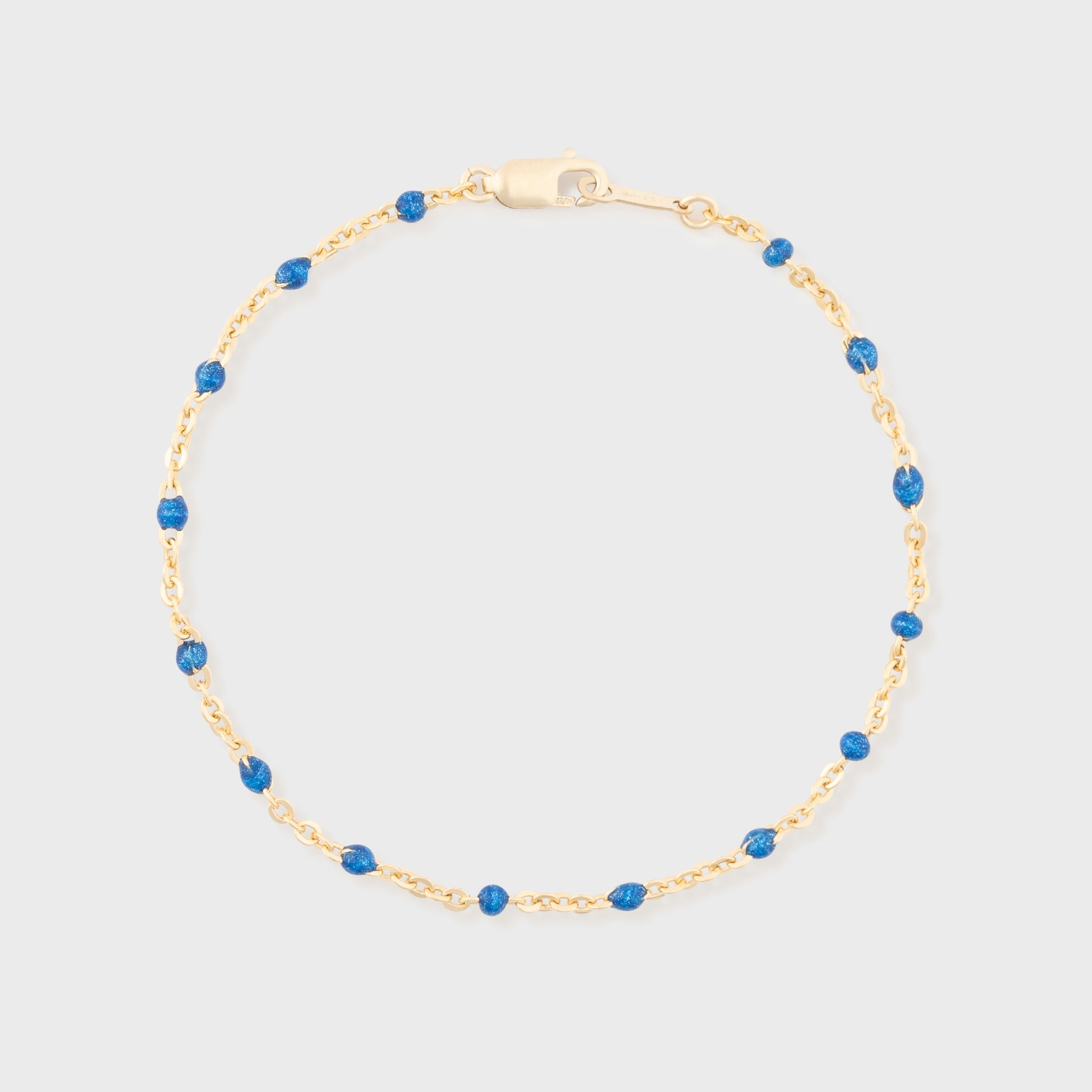 blue daisy bracelet