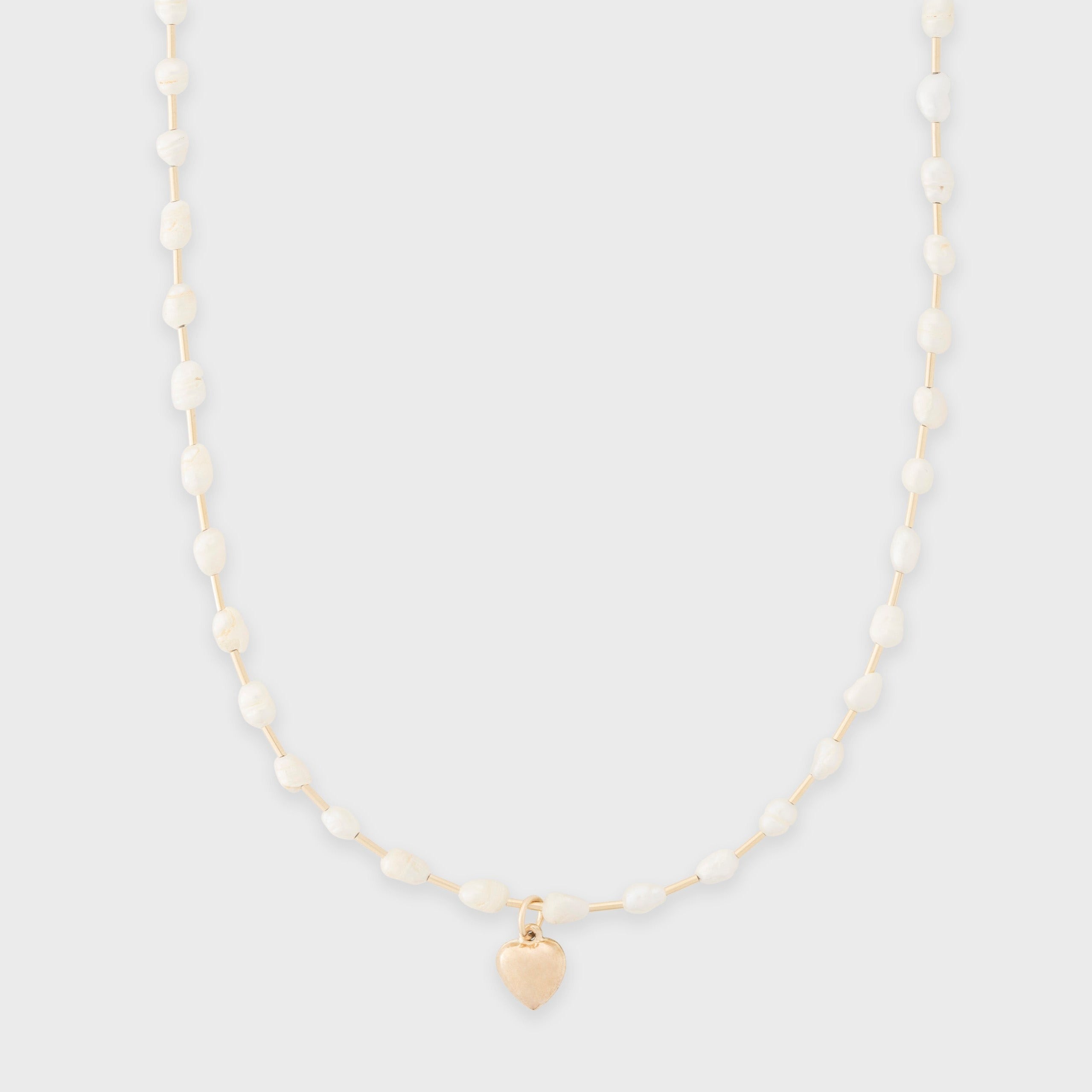 hamptons pearl necklace