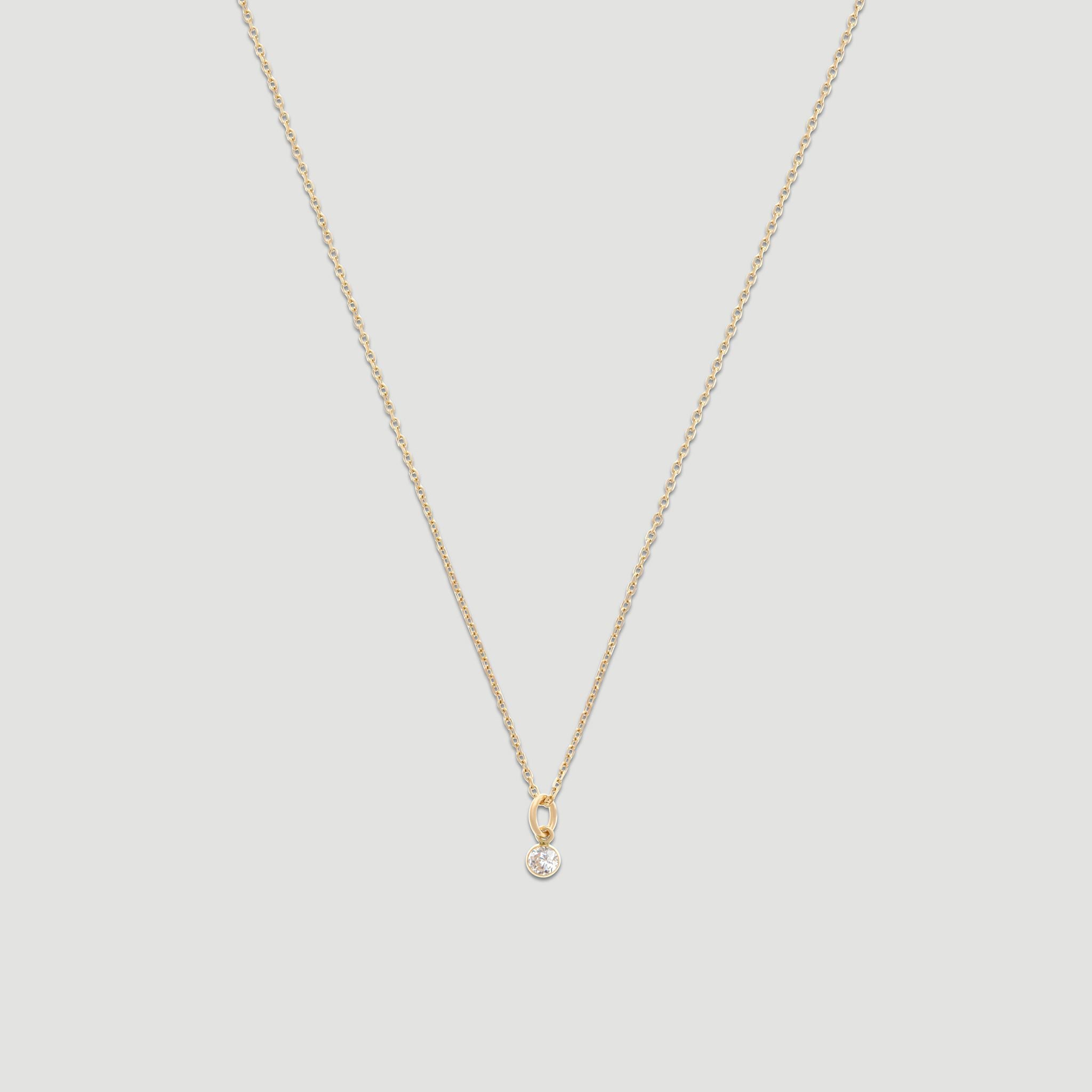 14k birthstone necklace (all 12 months)