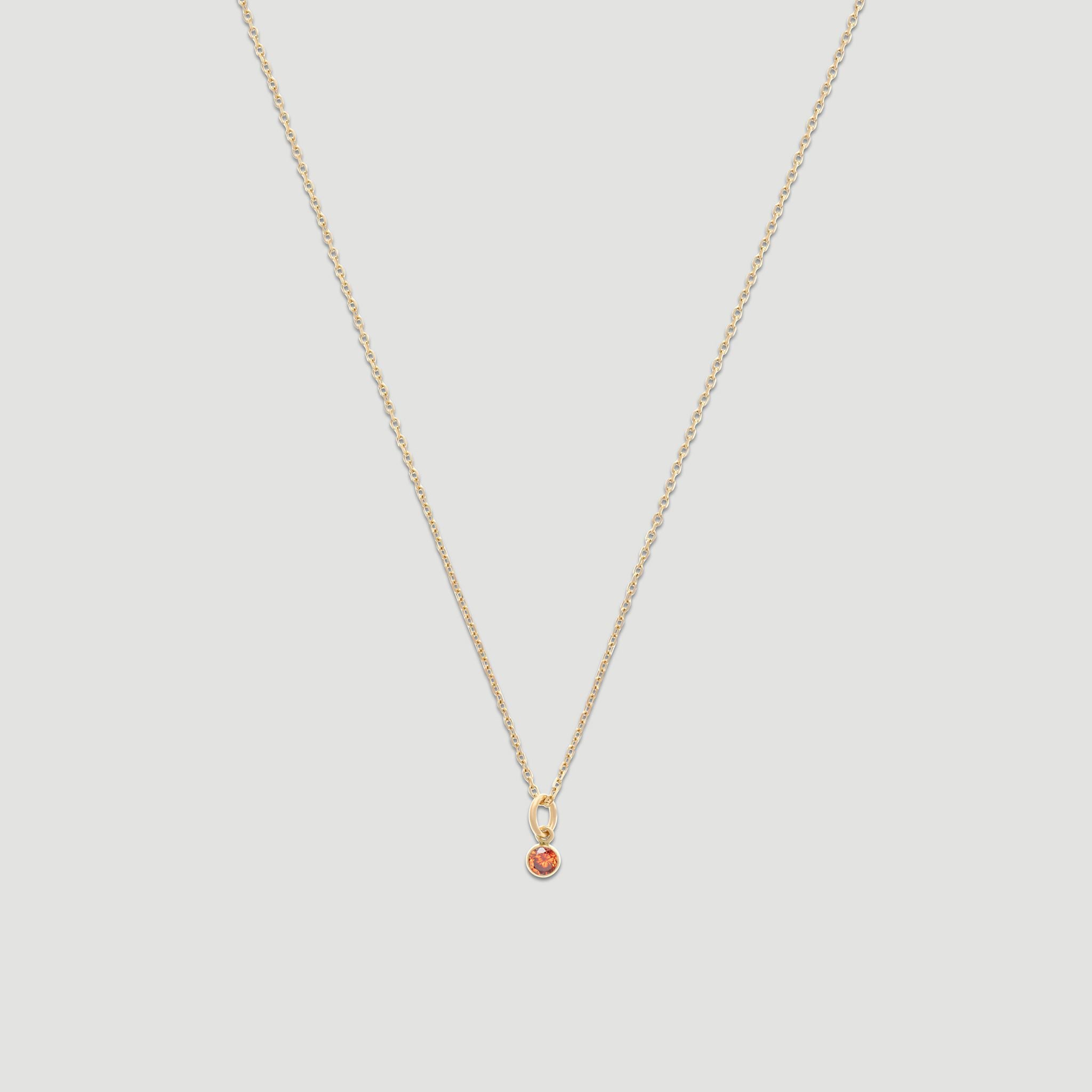 14k birthstone necklace (all 12 months)
