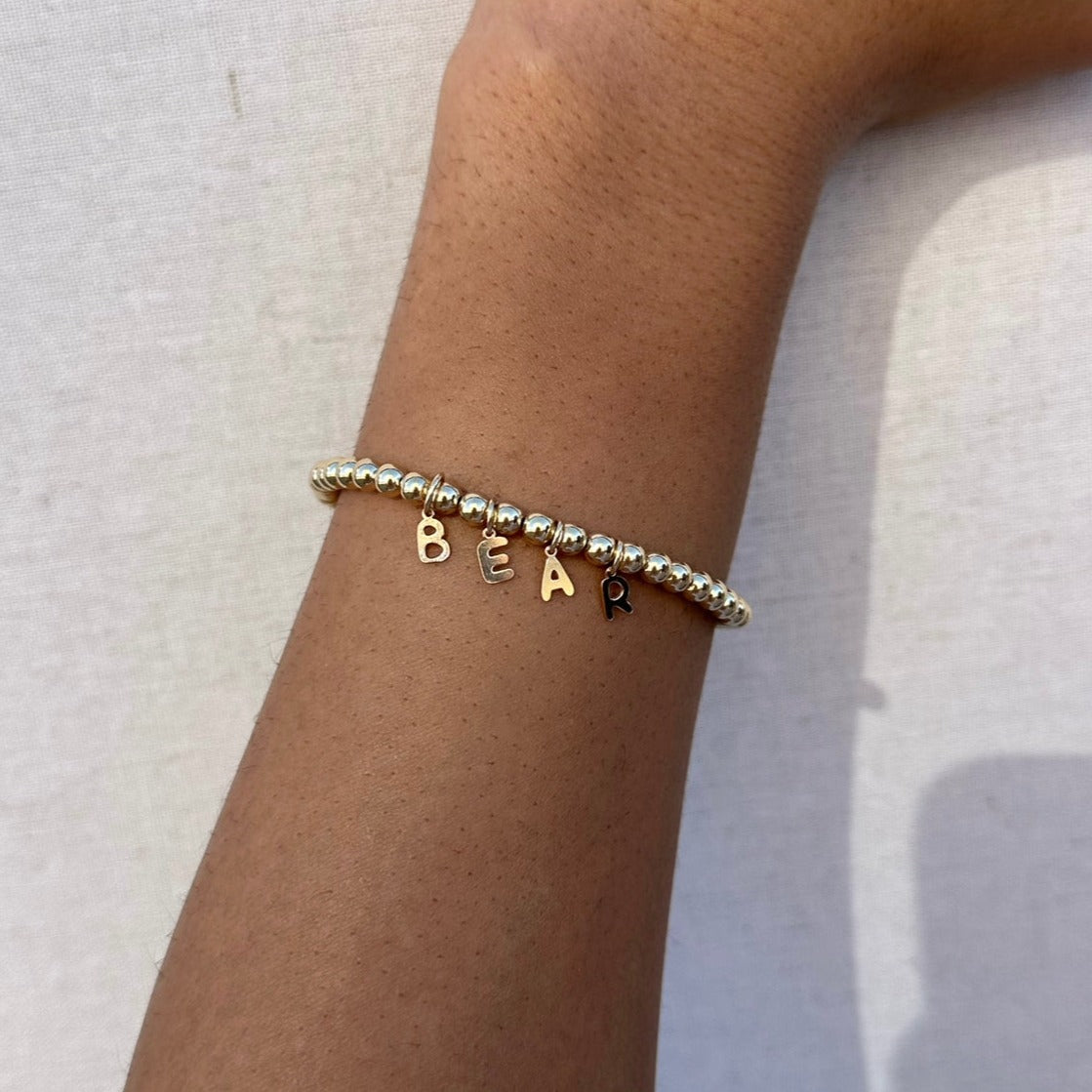 custom cute juno bracelet (4mm)