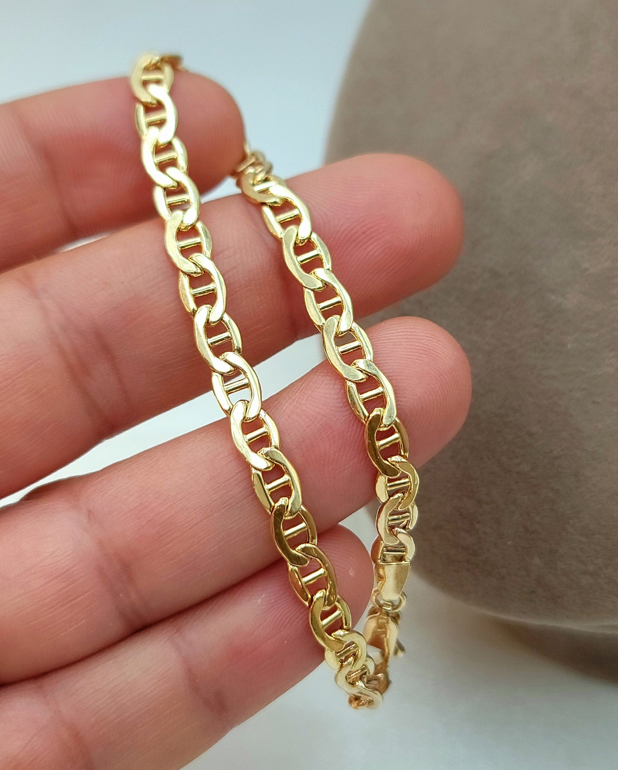 14K Gold Tina Link Bracelet