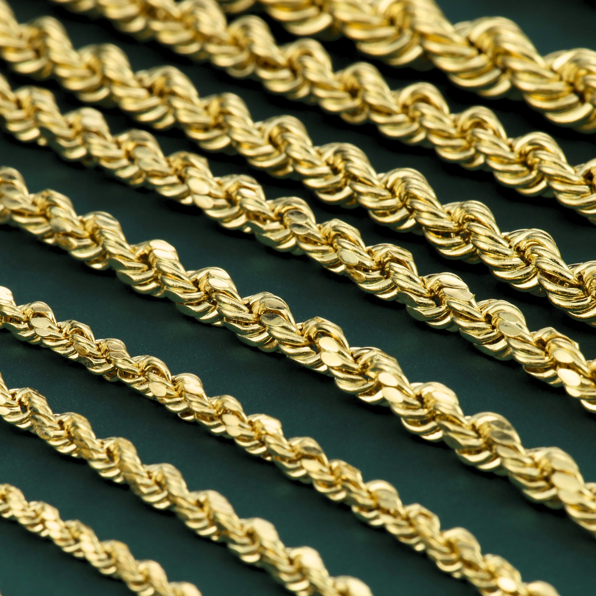 14K Gold Classic Rope Chain