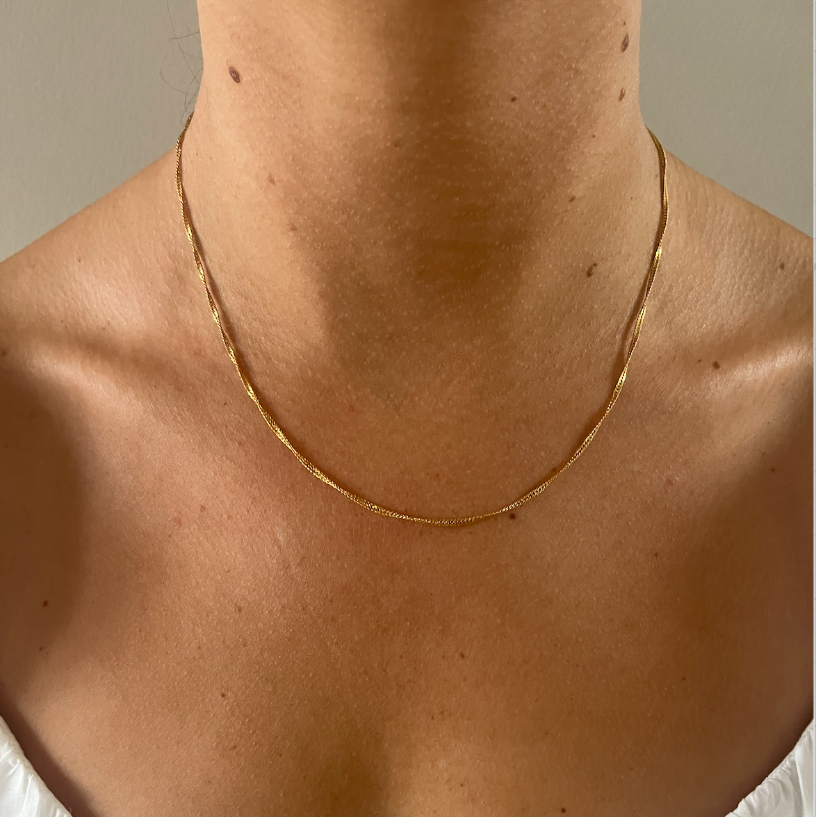 twisted necklace