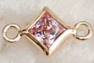 diamond bezel birthstone