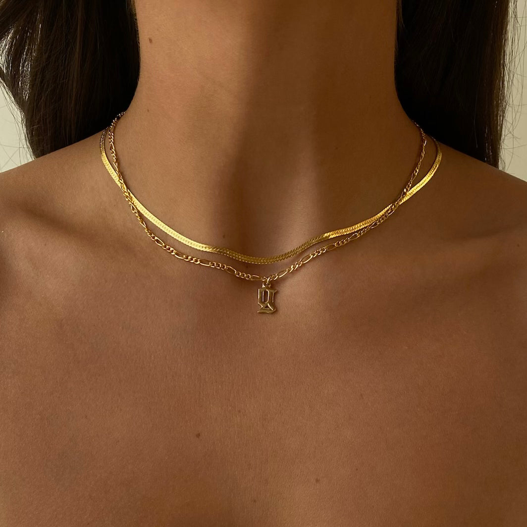 herringbone necklace
